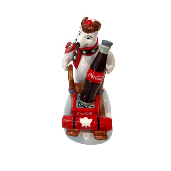 Lot of 3 Coca-Cola Polar Bears Around the World Germany Canada United Kingdom - Picture 7 of 14